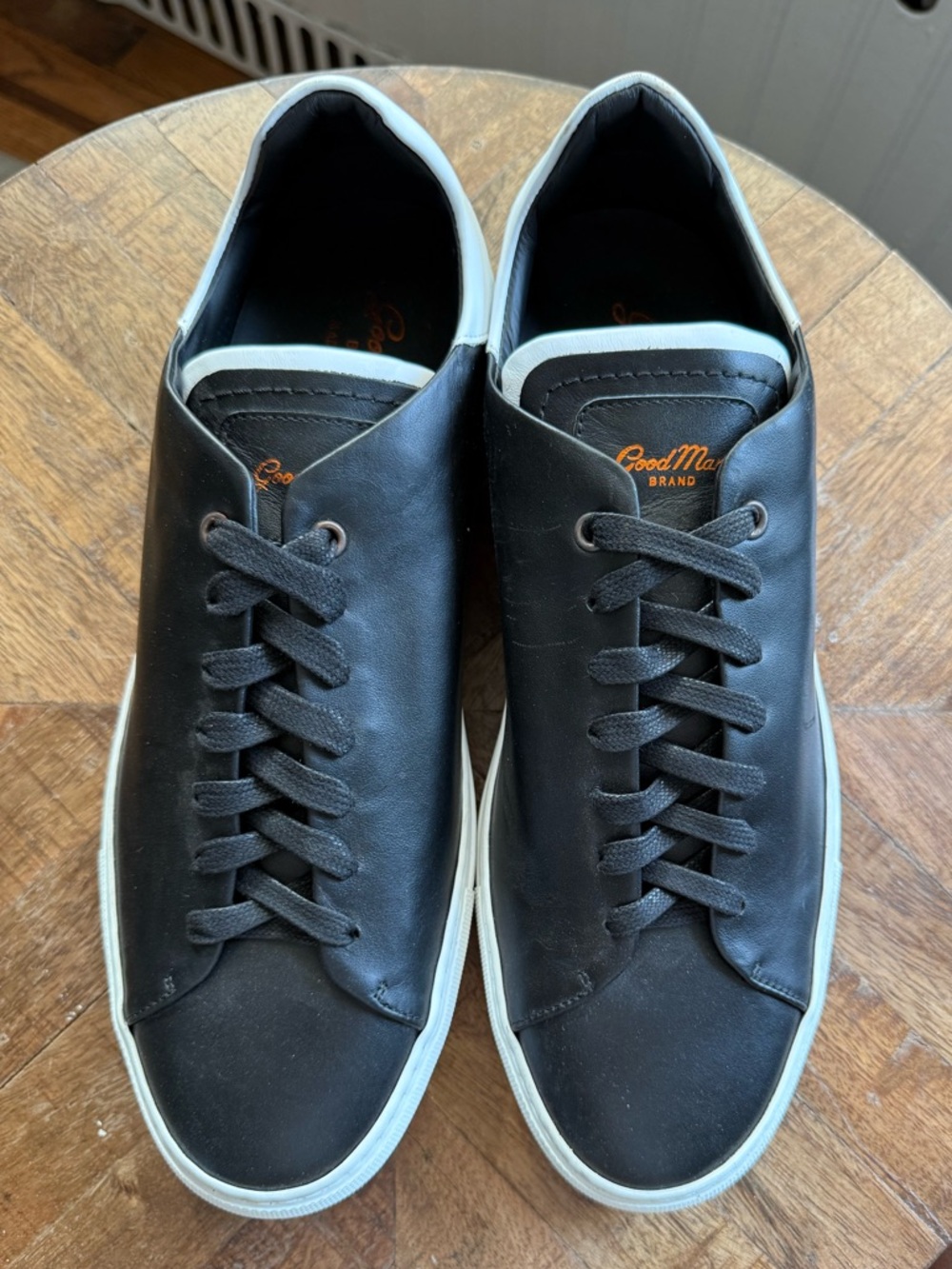 Good Man Brand Legend Leather Low Top Sneakers 10.